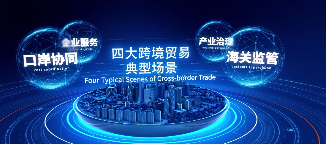 涵谷科技贸易便利化平台宣传动画宣传视频—上海虎置3d动画制作