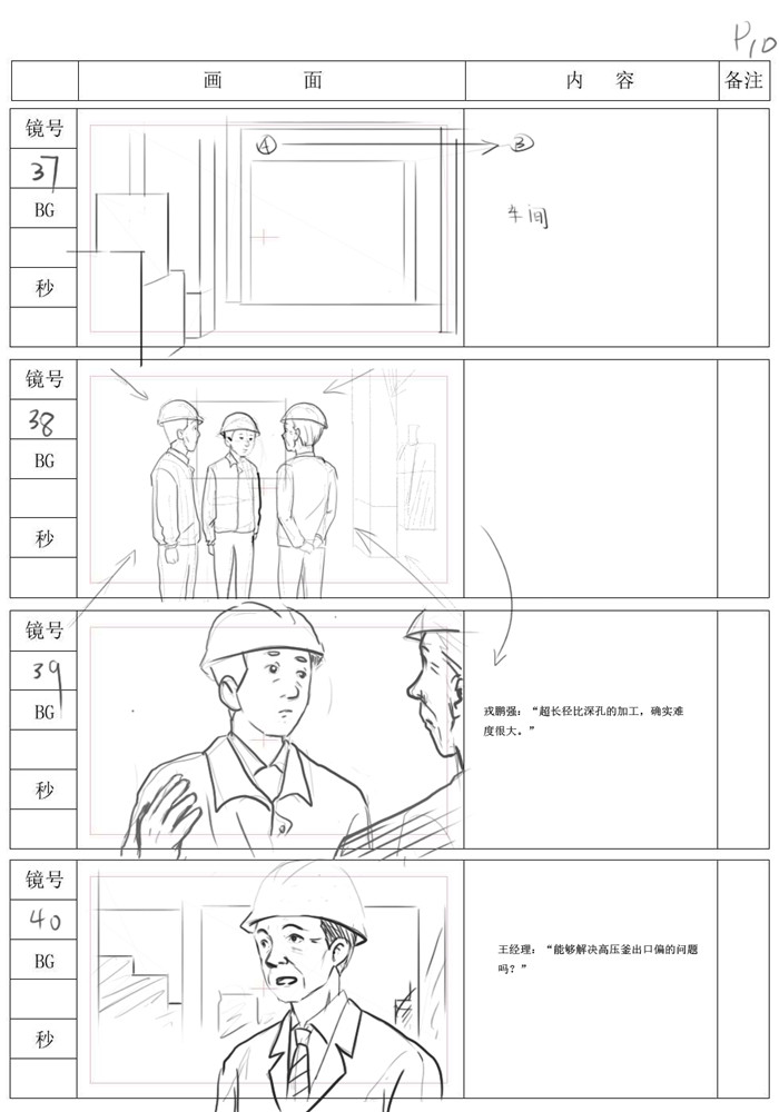 10动画制作流程之分镜头案例