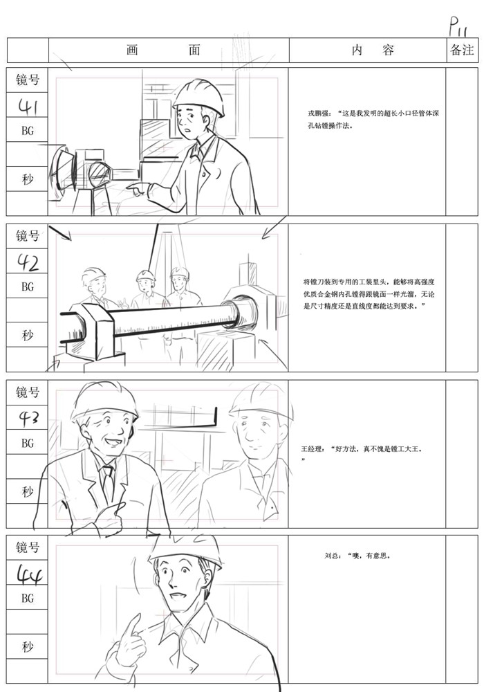 11动画制作流程之分镜头案例